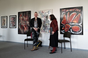 Ausstellung Kulturforum – Kunstgespräche Elke Grapenthin mit Jens Brückmann