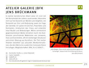 Eintrag Jens Brückmann – Broschüre Offenes Atelier 2025
